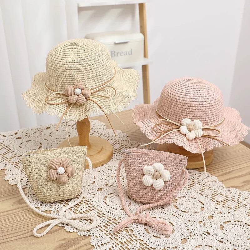 Flower Hat & Bag(Set)