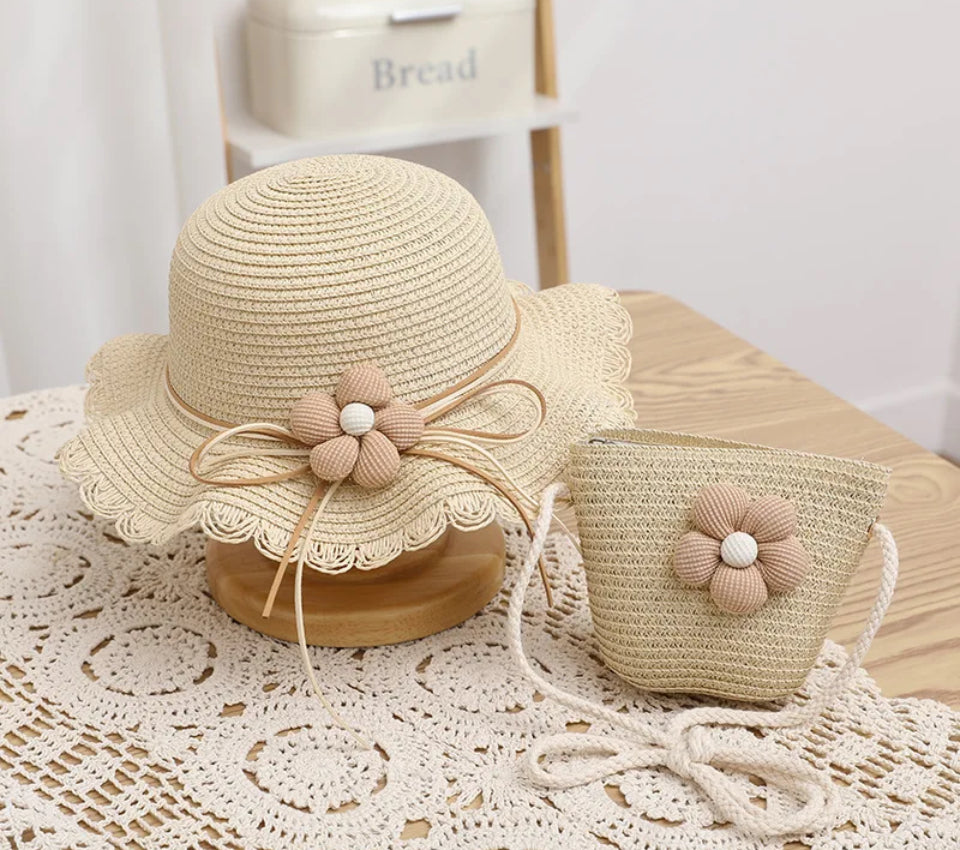 Flower Hat & Bag(Set)