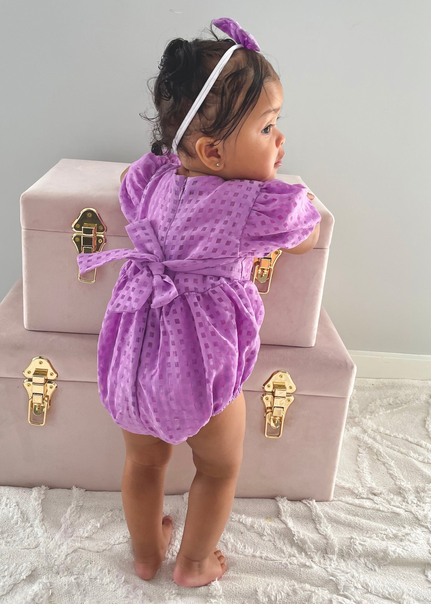 Amor Orchid Romper