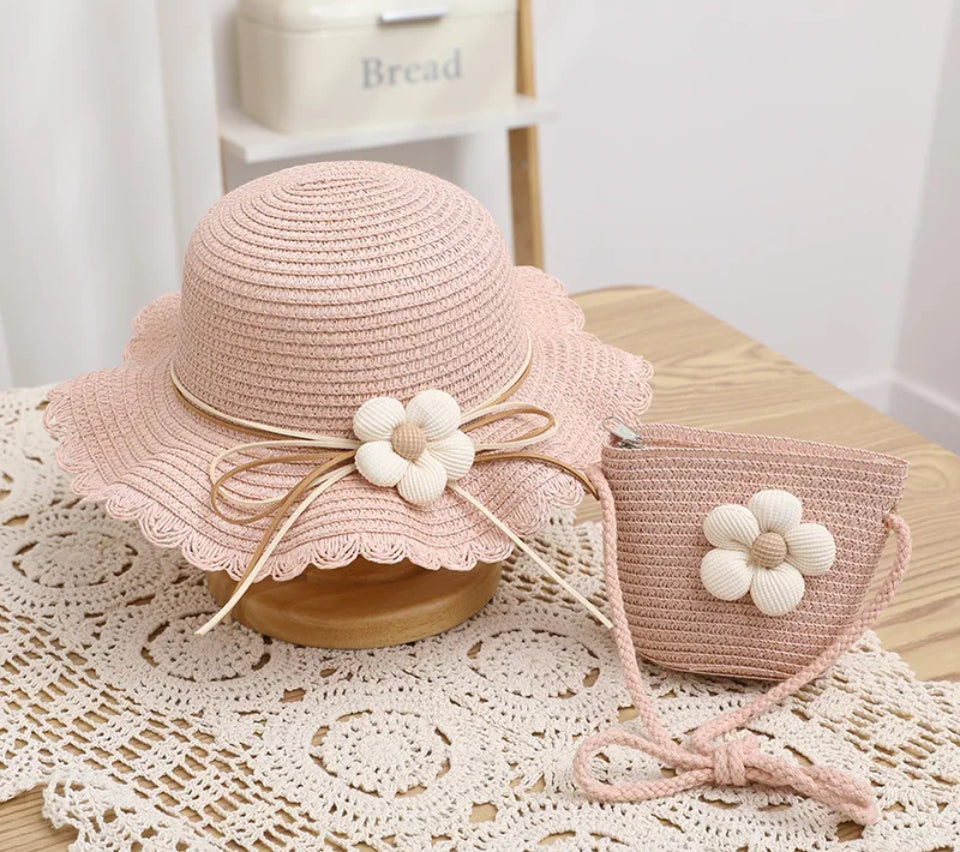 Flower Hat & Bag(Set)