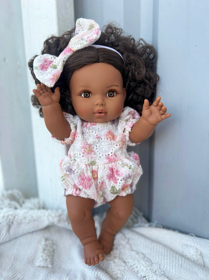 Field Of Flowers Dolls Romper