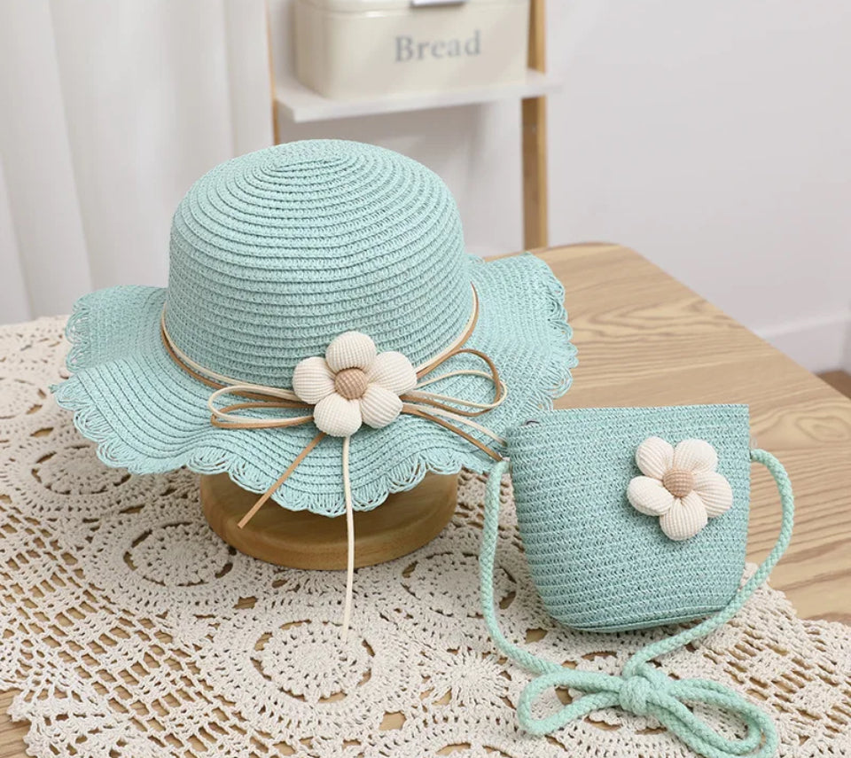 Flower Hat & Bag(Set)