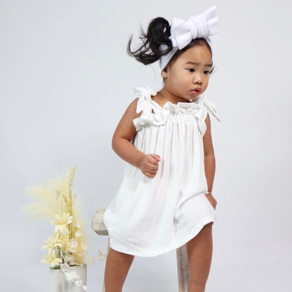 White Navidad Dress