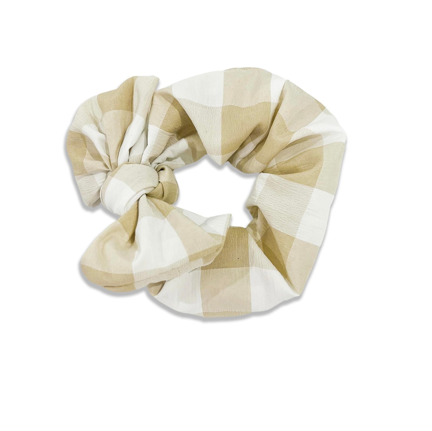 Señorita Beige Scrunchie